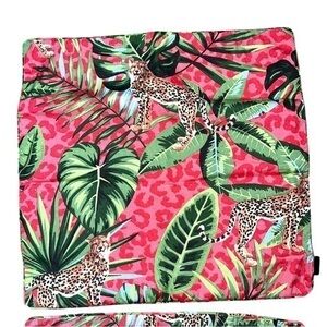 ▶️ Madison◀️ Tropical Leopard / Cheetah 24”x24” Outdoor/Indoor pillow covers (2)